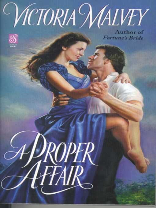 Title details for A Proper Affair by Victoria Malvey - Wait list